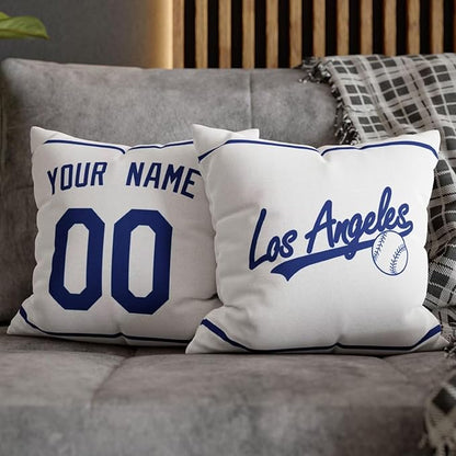 ANTKING Los Angeles Throw Pillow Custom Name and Number for Men Women Boy Personalized Gift
