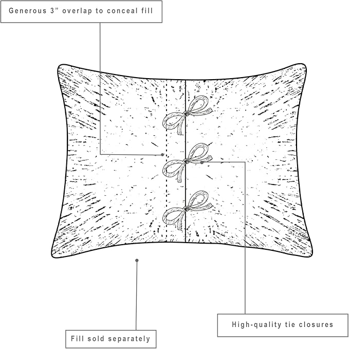 VHC Brands Sawyer Mill™ Patchwork Chambray Cotton Farmhouse Standard Bedding Accessory, Sham 21x27, Blue Denim