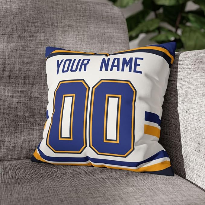 ANTKING Throw Pillow 2 Packs Personalized Custom Any Name Number for Men Women Boy Gifts