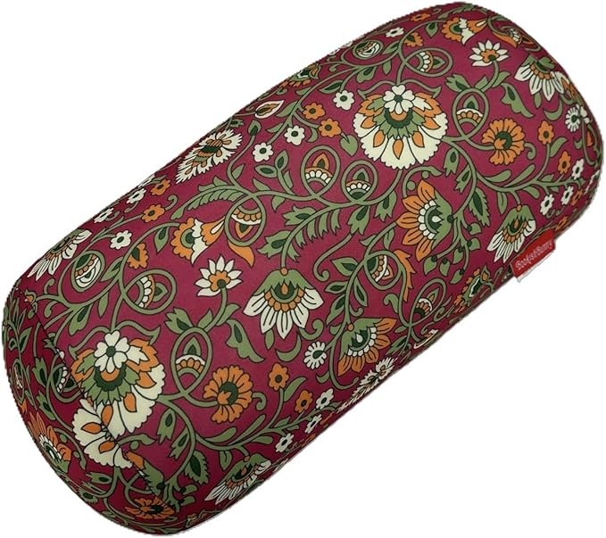 Bookishbunny Microbead Cylinder Bolster Roll Pillow 13" x 7" Various Patterns (Chintz)