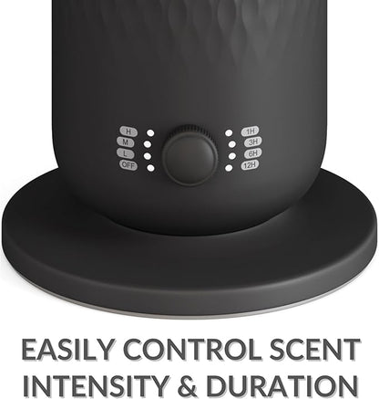 The AirScent Waterless Diffuser - Cold Air Scent Diffuser Oil Machine for Homes, Offices, Hotels and Spas - Aromatherapy Diffuser for Aesthetic Scenting - Black - 4.05 Oz - Fragrance Not Included