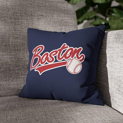 ANTKING Boston Throw Pillow 2 Packs Custom Name and Number for Men Women Boy Personalized Gifts