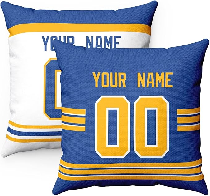 ANTKING Buffalo Throw Pillow Personalized Custom Any Name and Number for Men Women Boy Gifts