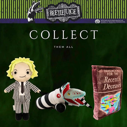 Collectibles Beetlejuice Halloween Bedding Super Soft Cozy Decorative Pillow, (Officially Licensed Product) By Franco