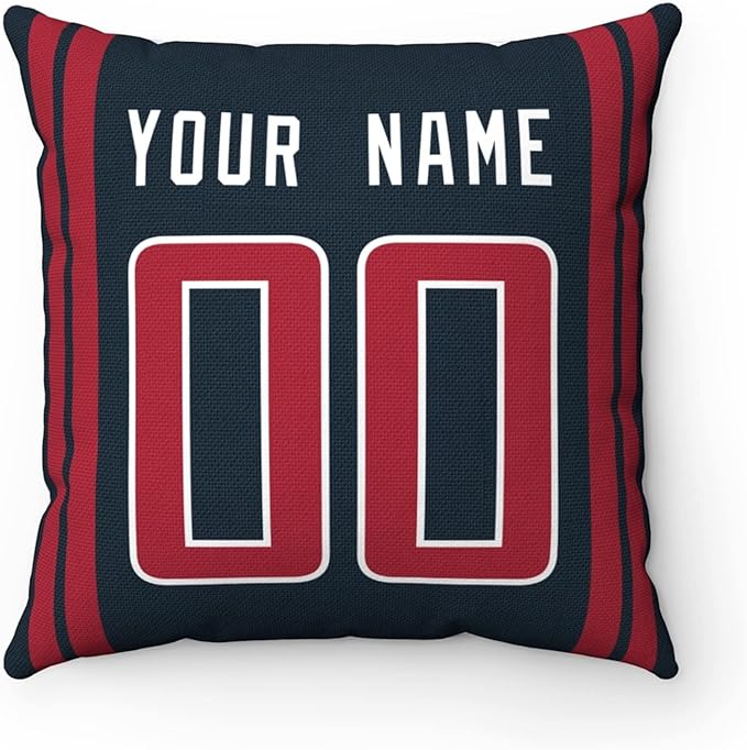 ANTKING Throw Pillow Houston Custom Any Name and Number for Men Women Boy Gift