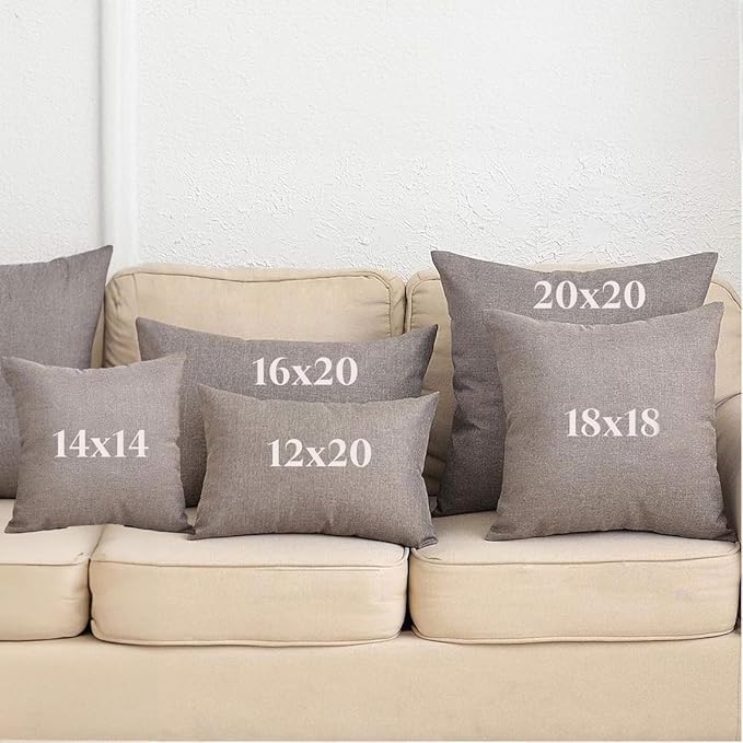 Create Your Own Embroidered Throw Pillow – Personalized with Name, Quote, Monogram, Logo or Shape – Handmade on Durable Cotton – Thoughtful Gift Idea for Loved Ones, Home Accent or Special Occasions