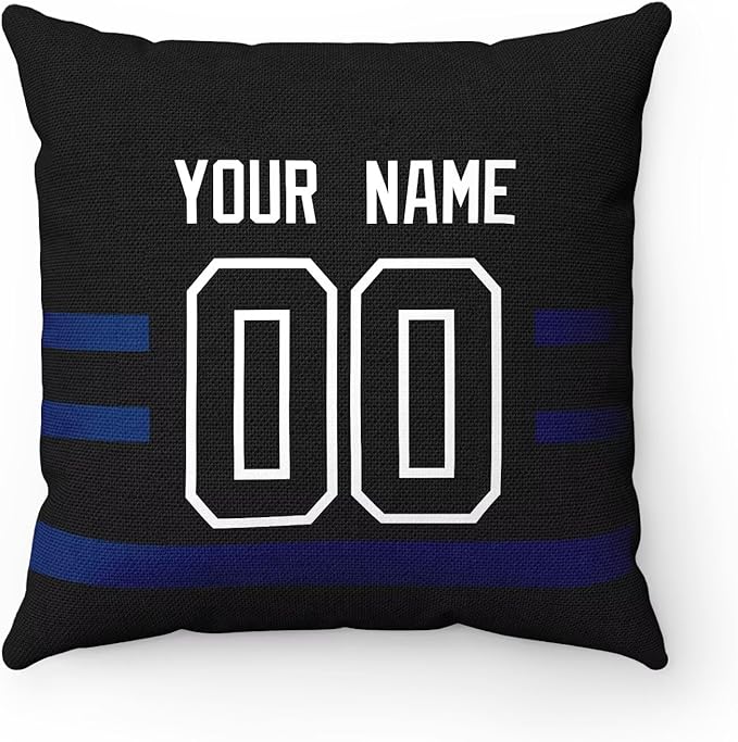 ANTKING Throw Pillow 2 Packs Personalized Custom Any Name Number for Men Women Boy Gifts