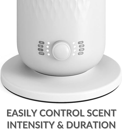 The AirScent Waterless Diffuser - Cold Air Scent Diffuser Oil Machine for Homes Offices Hotels and Spas - Aromatherapy Diffuser for Aesthetic Scenting - White - 4.05 Oz - Fragrance Oil Not Included