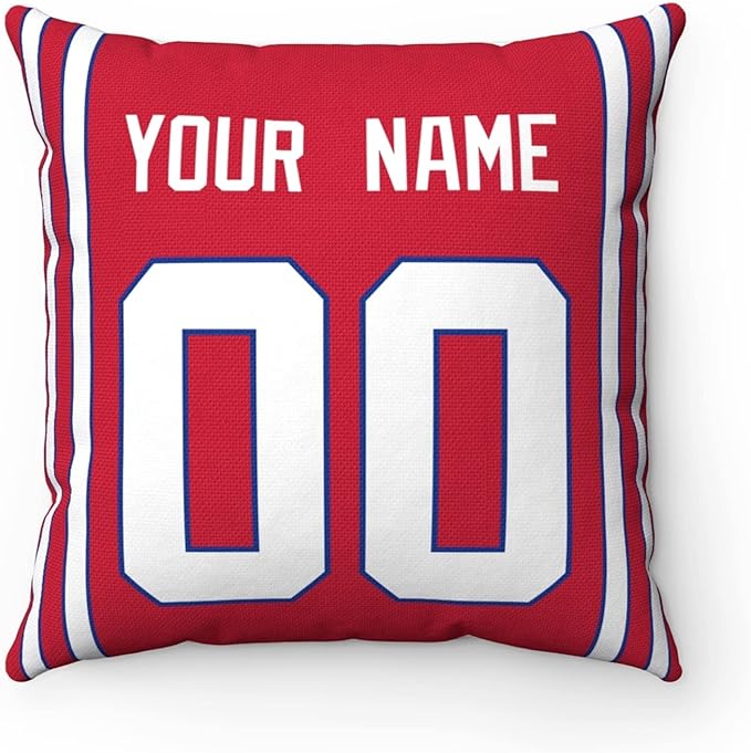 ANTKING Throw Pillow 2 Packs Custom Any Name and Number for Men Women Boy Gift
