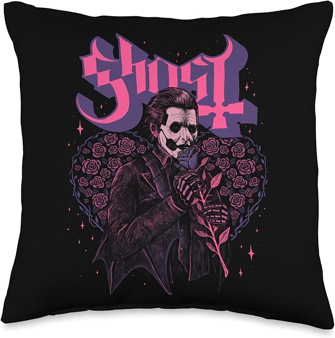 Ghost Bouquet IV Throw Pillow