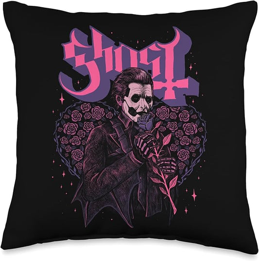 Ghost Bouquet IV Throw Pillow
