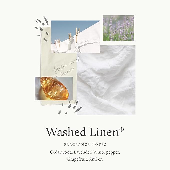 Thymes Reed Diffuser Oil - Washed Linen - 7.75 Fl Oz