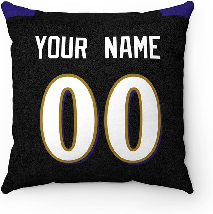ANTKING Throw Pillow 2 Packs Custom Any Name and Number for Men Women Boy Gift