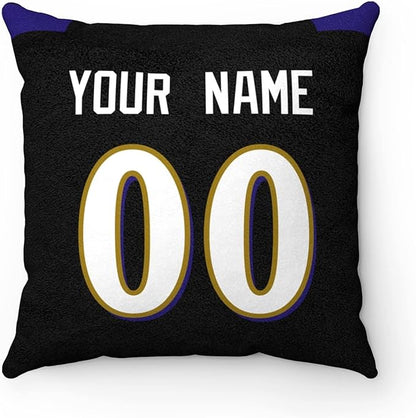 ANTKING Throw Pillow 2 Packs Custom Any Name and Number for Men Women Boy Gift