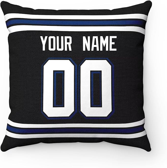 ANTKING Throw Pillow 2 Packs Personalized Custom Any Name Number for Men Women Boy Gifts