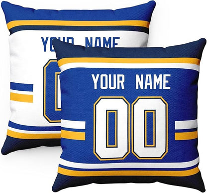 ANTKING St. Louis Throw Pillow Personalized Custom Any Name and Number for Men Women Boy Gifts