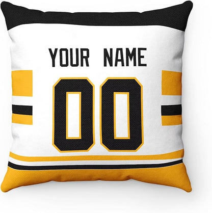 ANTKING Pittsburgh Throw Pillow Personalized Custom Any Name and Number for Men Women Boy Gifts