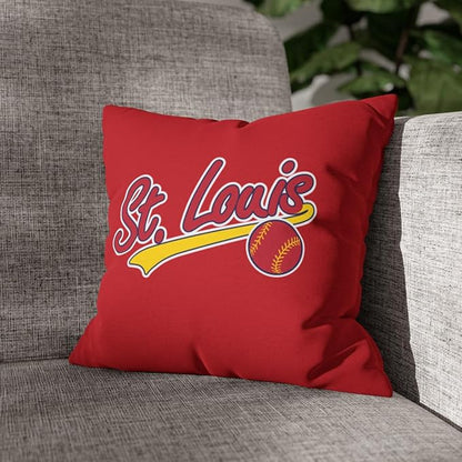 ANTKING St. Louis Throw Pillow 2 Packs Custom Name and Number for Men Women Boy Personalized Gifts