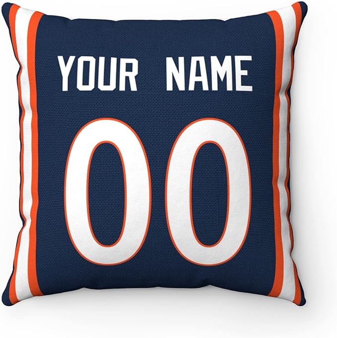ANTKING Throw Pillow Denver Custom Any Name and Number for Men Women Boy Gift