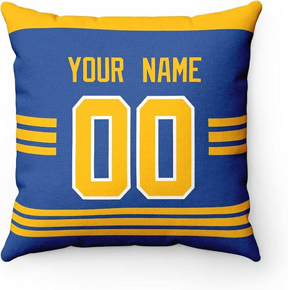 ANTKING Throw Pillow 2 Packs Personalized Custom Any Name Number for Men Women Boy Gifts