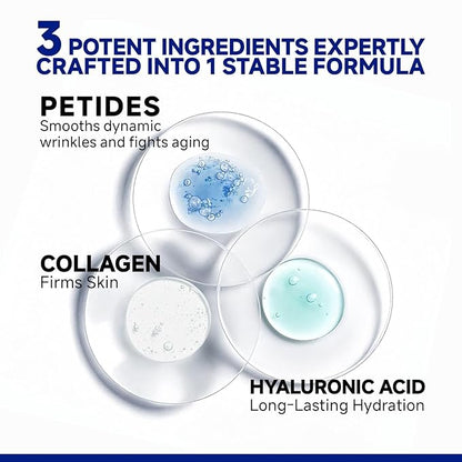 Peptide Under Eye Patches, Firming Eye Patches Instant Reduces Dark Circles and Puffiness, Collagen Under Eye Mask for Bags Treatment, Wrinkles, 12 Pairs, Vegan