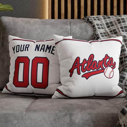 ANTKING Atlanta Throw Pillow Custom Name and Number for Men Women Boy Personalized Gift