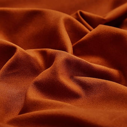 KAREVER Rust Comforter Sets Twin Burnt Orange Bedding Set Reddish Caramel Color Boys Girls Bed Set Terracotta 3 Pieces Lightweight Solid Burnt Orange Color Blanket Rust Quilts Set Breathable Bed Set