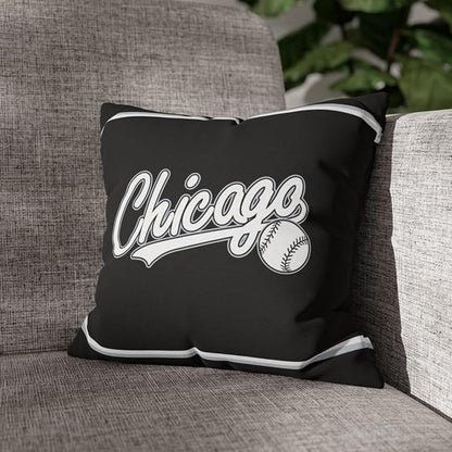 ANTKING Chicago Throw Pillow 2 Packs Custom Name and Number for Men Women Boy Personalized Gifts