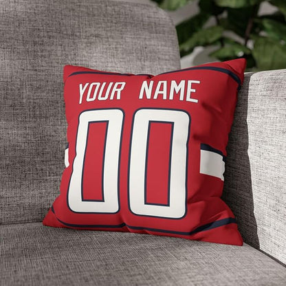 ANTKING Washington Throw Pillow Personalized Custom Any Name and Number for Men Women Boy Gifts