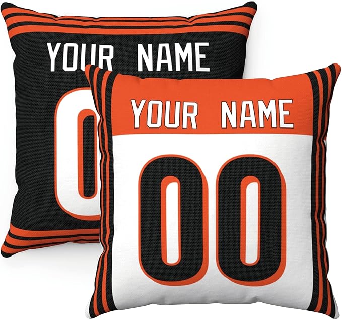 ANTKING Throw Pillow Cincinnati Custom Any Name and Number for Men Women Boy Gift