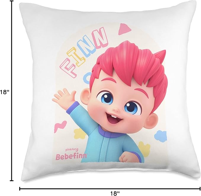Bebefinn Official Throw Pillow Throw Pillow