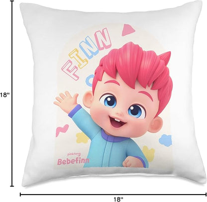 Bebefinn Official Throw Pillow Throw Pillow