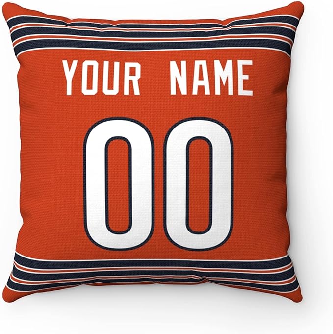 ANTKING Throw Pillow 2 Packs Custom Any Name and Number for Men Women Boy Gift