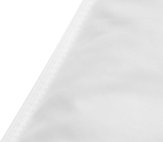 JA COMFORTS Goose Feather Down Bed Pillows for Sleeping(2 Packs)-Standard/Queen,High Fill Weight,Double-Layer Downproof Fabric Design,Goose Down Filling,600 Thread Count,Cotton Cover