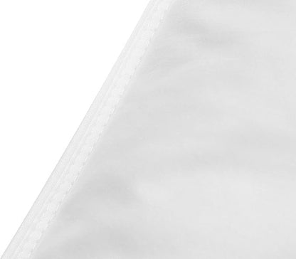 JA COMFORTS Goose Feather Down Bed Pillows for Sleeping(2 Packs)-Standard/Queen,High Fill Weight,Double-Layer Downproof Fabric Design,Goose Down Filling,600 Thread Count,Cotton Cover