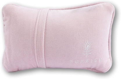 FURBISH Needlepoint Decorative Throw Pillow - Mini Embroidered Accent Pillow for Bed, Chair, Couch, Sofa, Eclectic Home Decor, 5" x 8" - You are My Sunshine