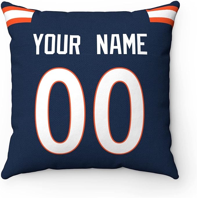 ANTKING Throw Pillow 2 Packs Custom Any Name and Number for Men Women Boy Gift