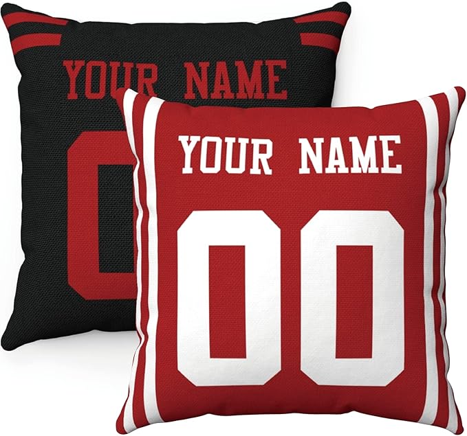 ANTKING Throw Pillow San Francisco Custom Any Name and Number for Men Women Boy Gift