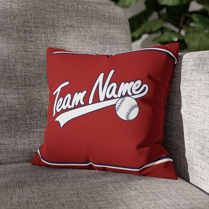ANTKING W Throw Pillow Custom Name and Number for Men Women Boy Personalized Gift