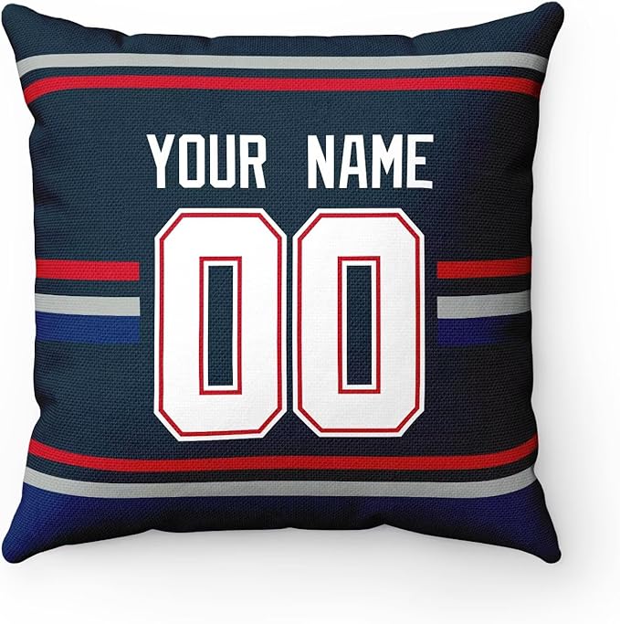 ANTKING Throw Pillow 2 Packs Personalized Custom Any Name Number for Men Women Boy Gifts