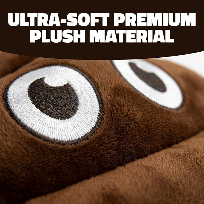 Rhode Island Novelty 12" Emoticon Poop Pillow
