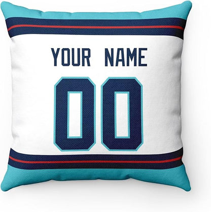 ANTKING Throw Pillow 2 Packs Personalized Custom Any Name Number for Men Women Boy Gifts