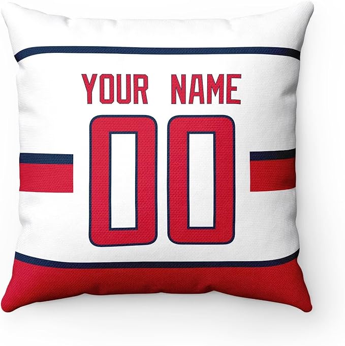 ANTKING Washington Throw Pillow Personalized Custom Any Name and Number for Men Women Boy Gifts