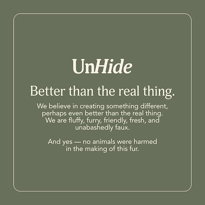 UnHide Squish - Faux Fur Pillow - Extra Soft Throw Pillow - Square Shaped Pillow, Polyester Fill - Machine Washable - Perfect for Living Room, Bedroom, or Guest Room - 20” x 20” - Beige Bear