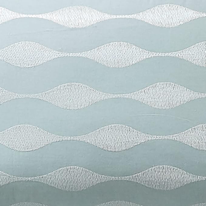 Harbor House Modern Design Decorative Pillow Hypoallergenic Sofa Cushion Lumbar, Back Support, Oblong 12" x 20", Maya Bay, Cotton Blue