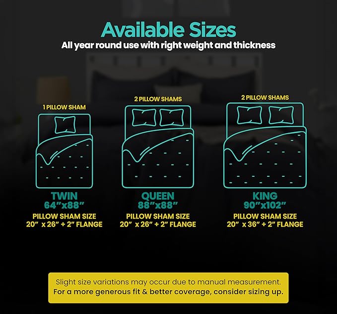 Twin Comforter Set 2 Piece Grey by Utopia Bedding, Comforters Twin Size, Bedding Comforters Sets, Down Alternative Soft Bed Set, 1 Comforter (64 x 88 inches) 1 Pillow Shams (20 x 26 inches)"