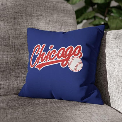 ANTKING Chicago C Throw Pillow Custom Name and Number for Men Women Boy Personalized Gift