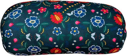 Bookishbunny Microbead Cylinder Bolster Roll Pillow 13" x 7" (Flower)