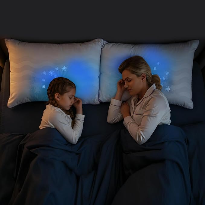 Dreamara Pillows Queen Size Set of 4 - Hotel Collection Bed Pillows with Down Alternative Fill, Soft & Supportive for Side, Stomach & Back Sleepers, Fully Machine Washable & Adjustable Loft Design