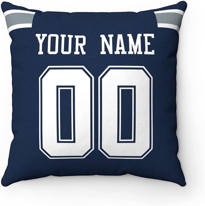 ANTKING Throw Pillow Dallas Custom Any Name and Number for Men Women Boy Gift